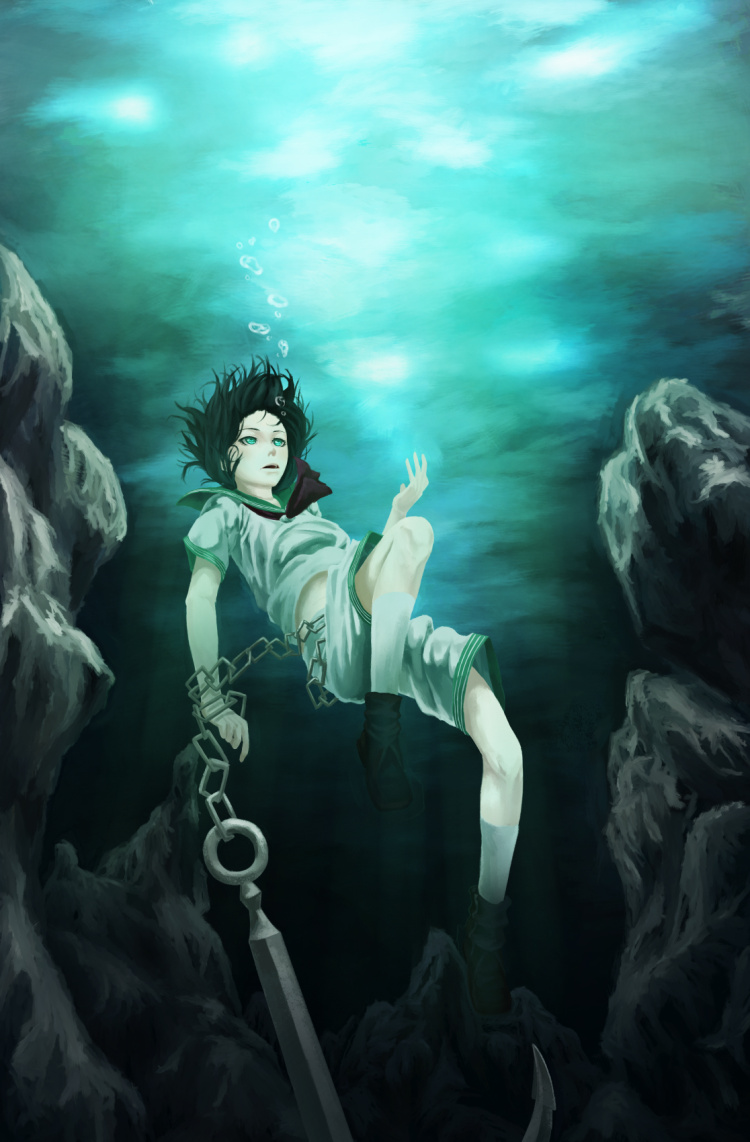 Под водой арт